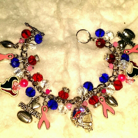 Final sale!Texans breast cancer awareness! !