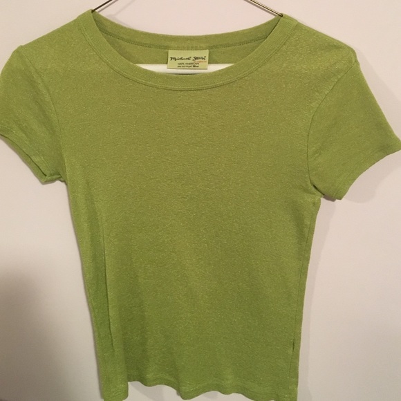 Michael Stars green t-shirt - Picture 1 of 1