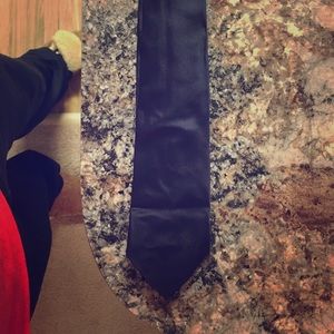 Dark blue Versace tie