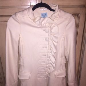 Super darling cream jacket, size xs