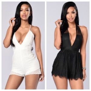 Fashion Nova Romper Set