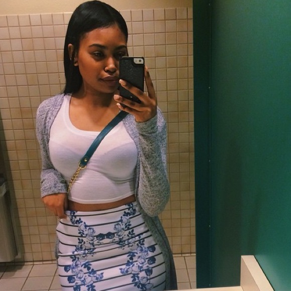 MINK PINK 🌼 PENCIL SKIRT FROM TWO PIECE SET