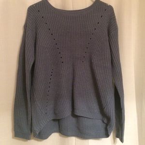 Dusty blue sweater