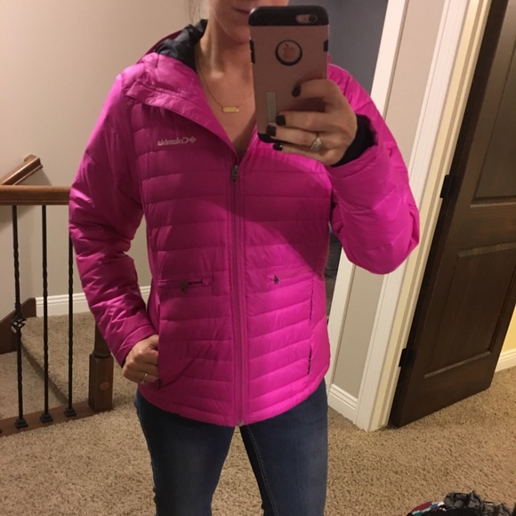 columbia light down jacket