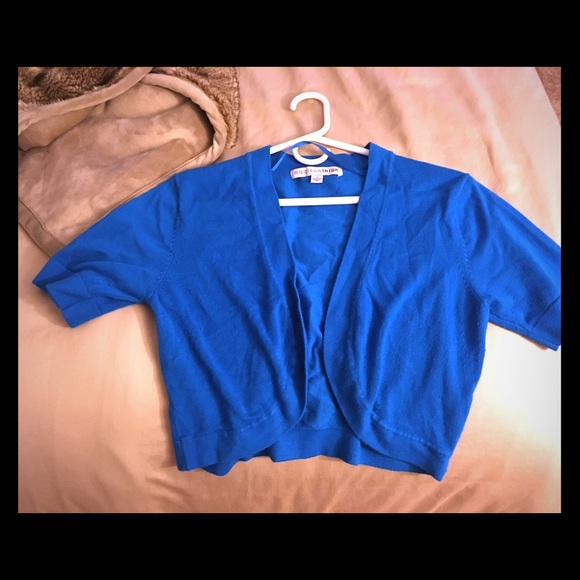 Madison Leigh short capped sleeve jacket