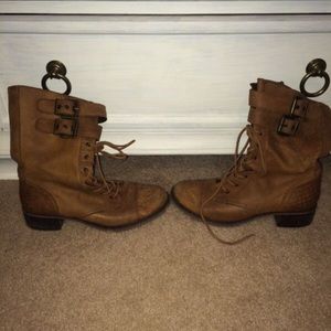 Steve Madden combat boots