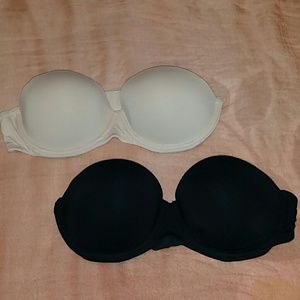 Victoria Secret strapless push up bra