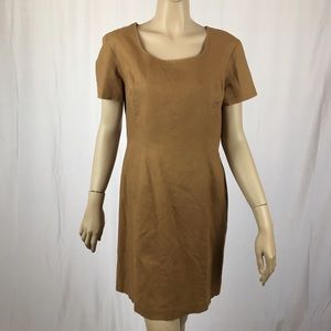 🎉sale🎉 Gorgeous Vintage Camel Straight Fit Dress