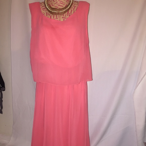 Layered maxi dress