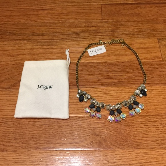 J. Crew Crystal Bauble Necklace NEW