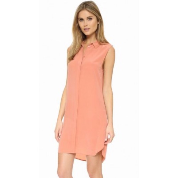 Equipment Lanie Dress in Desert Sand Silk