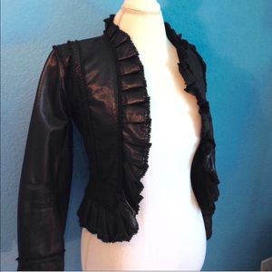 Moda International Ruffle Jacket 67% off Moda International Jackets & Blazers - Bell sleeve moda ...