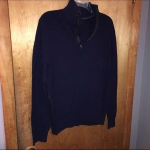 Large Zip Sweater - BANANA REPUBLIC