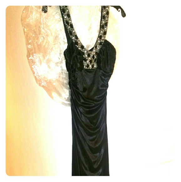 Black dress gown or prom