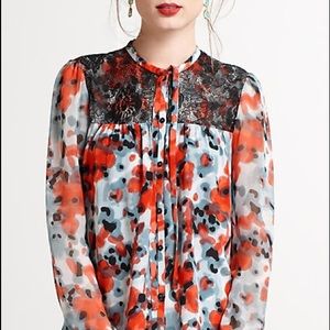 Anthropologie "Abigail" blouse, XS, gently used