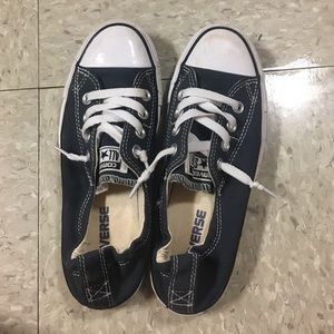 NEW Converse Navy Elastic Back size 6