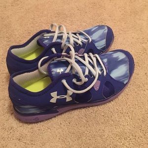 Purple/Blue Under Armor Athletic shoes!!