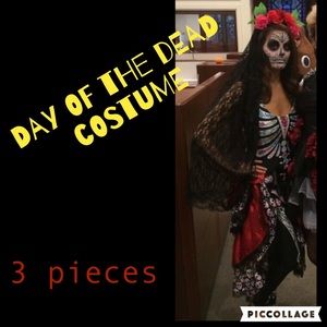 Day of the dead costume dia de los muertos