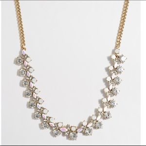 J. Crew mini-crystal cluster necklace - NWT!