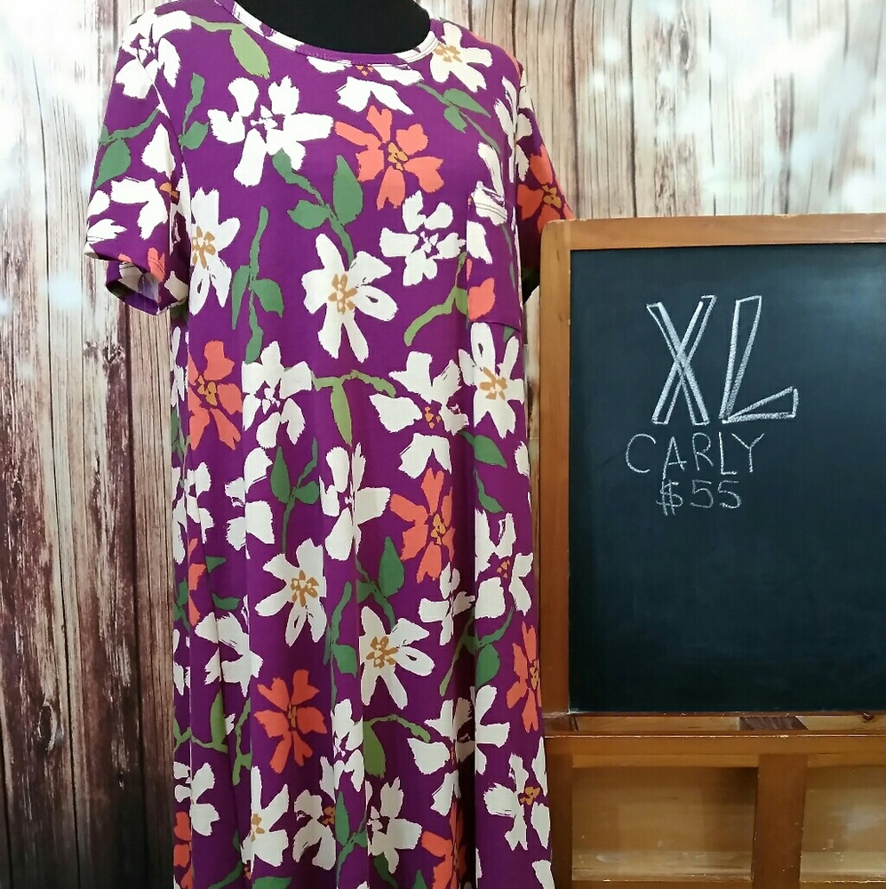 LuLaRoe XL Carly dress