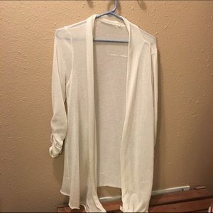 Cream and gold cardigan