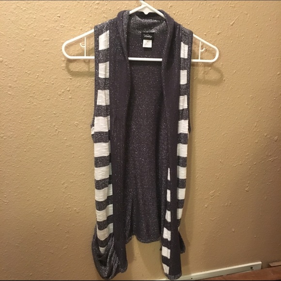 Razor back tank cardigan