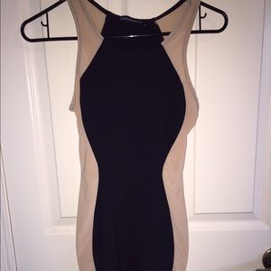 Foreign Exchange mini slimming dress
