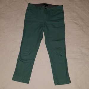 Banana Republic patterned Hampton fit pants