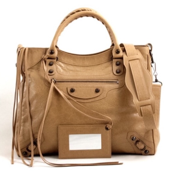 *SoldOut*Balenciaga Giant 12 Velo in Beige Nougat.