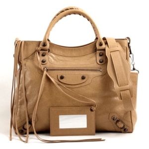 *SoldOut*Balenciaga Giant 12 Velo in Beige Nougat.