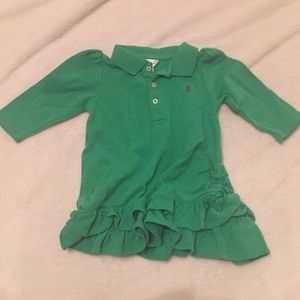 Ralph Lauren polo dress - size 6mo