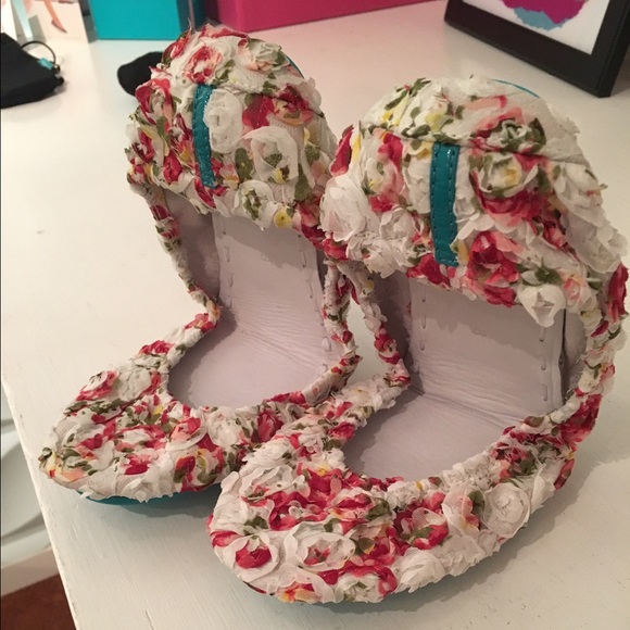 Tieks rose garden flats, BNIB! - Picture 2 of 4