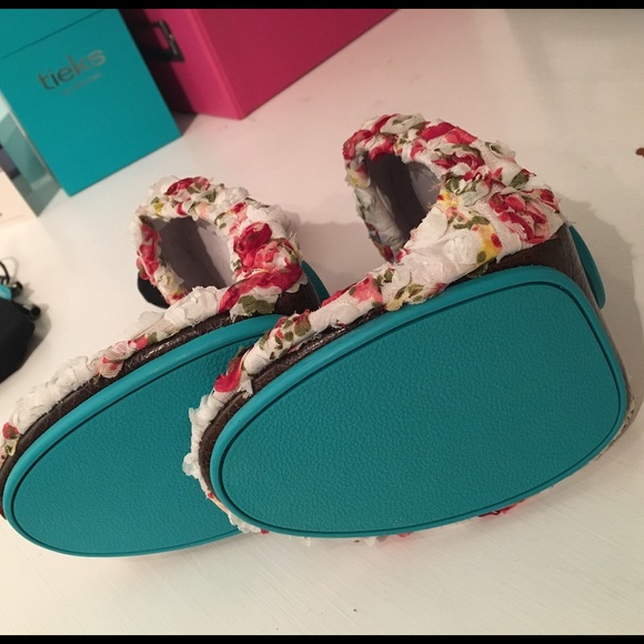 Tieks rose garden flats, BNIB! - Picture 3 of 4