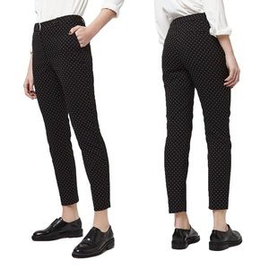 Topshop Pinspot Cigarette Trousers, Size 8