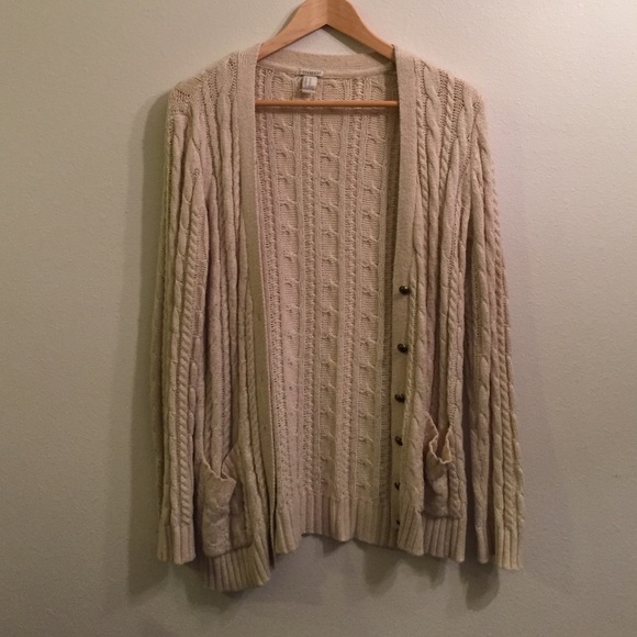 Oversized long cardigan