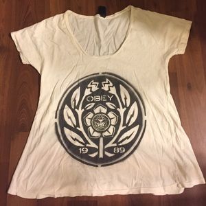 Obey boyfriend shirt