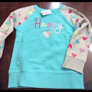 NEW -"Happy" sweatshirt - (toddler)