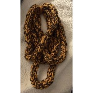 Selling this handmade crochet ring scarf