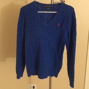 Ralph Lauren Bright Blue Sweater