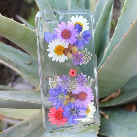 New Pressed Dried flowers phone case