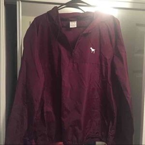Maroon PINK raincoat