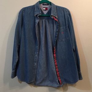 Denim Button Up
