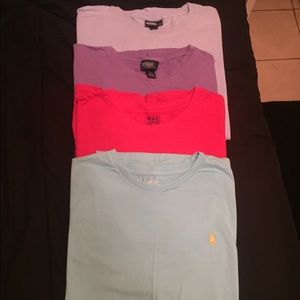 4 Ralph Lauren tees