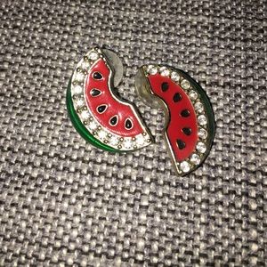 Betsey Johnson watermelon earrings