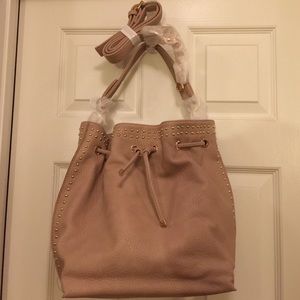 NWT Neiman Marcus Bucket Hobo Bag
