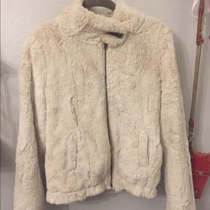 Furry light weight jacket!