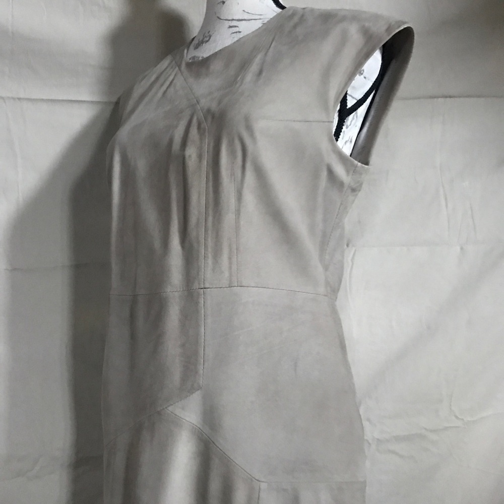 Hugo Boss taupe suede dress - Picture 7 of 8