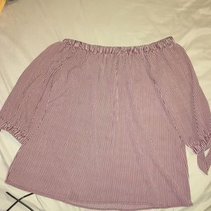 Off the shoulder top