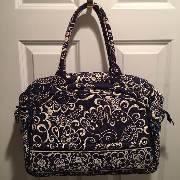 Vera Bradley soft laptop briefcase