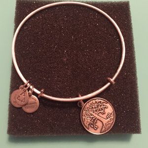Authentic Alex and Ani - worn. Tree of Life bangle